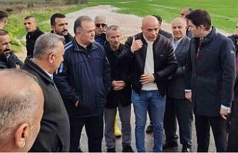 Nusaybin’de selin etkili olduğu bölgelerde inceleme yapıldı