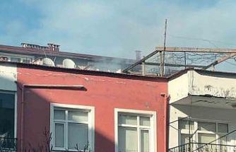 Ordu’da 3 katlı binada korkutan baca yangını