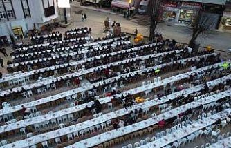 Ordu’da bin 500 kişi iftar sofrasında buluştu