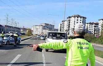 Ordu’da bir haftada 13 binden fazla araç ve sürücüsü denetlendi