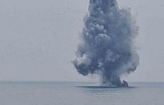 Ordu’da kıyıya vuran insansız deniz aracı imha edildi