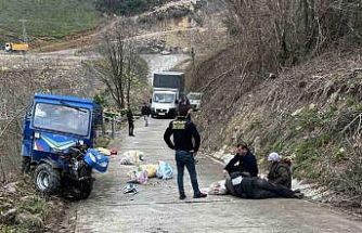 Ordu’da patpat kazası: 1’i ağır 2 yaralı