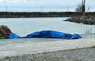 Ordu’da sahile insansız araç olduğu değerlendirilen cisim vurdu