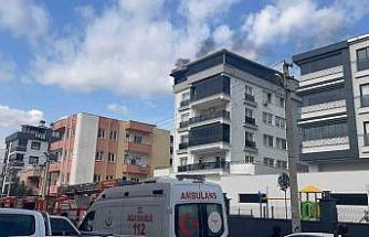 Osmaniye’de çatı katında çıkan yangın söndürüldü