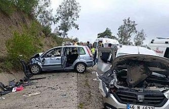 Osmaniye’de otomobil ile ticari araç çarpıştı: 6 yaralı