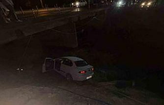 Osmaniye’de otomobil köprüden uçtu: 1 yaralı