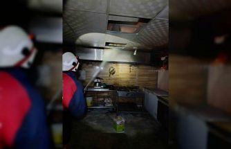 Özalp’ta iş yeri yangını