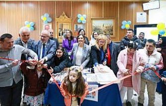 Özel ihtiyaçlı bireylerin eserleri sergilendi