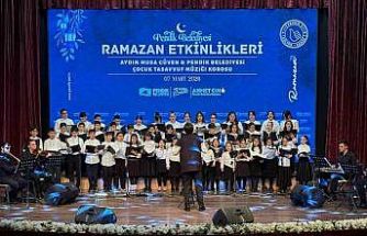 Pendik’te ilahiler ve ezgiler çocukların sesinden yükseldi