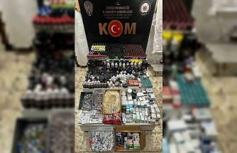 Polis 5 milyon lira değerinde kaçak ilaç ve gıda takviyesi ele geçirdi