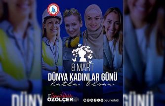 Rektör Özölçer’den 8 Mart Dünya Kadınlar Günü mesajı