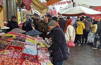 Sağanak yağış, bayram öncesi esnafa yaramadı
