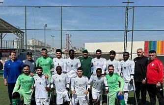 Şahinbey Ampute futbol takımı Türkiye Kupası’nda çeyrek finalde