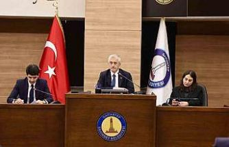 Şahinbey’de Mart ayı meclis toplantısı yapıldı