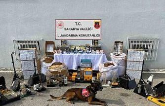 Sakarya’da kaçak tütün operasyonu
