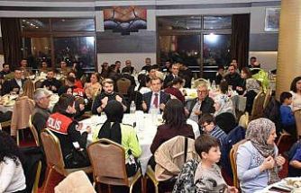 Salihli İlçe Emniyet, şehit aileleri ve gazileri iftar sofrasında ağırladı