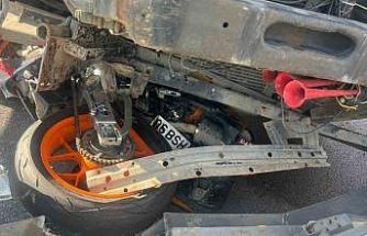 Samsun’da kamyon motosikletle çarpıştı: 1 ölü