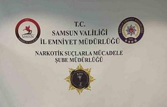 Samsun’da yatak odasında ve araçta uyuşturucu ele geçirildi