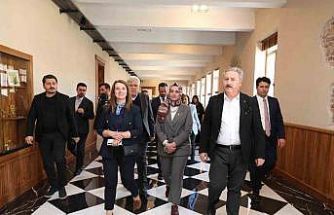 Sanat Melikgazi Kayseri Kent Konseyi’ni ağırladı