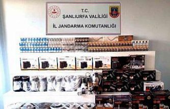 Şanlıurfa’da 5 bin 700 paket gümrük kaçağı sigara ele geçirildi