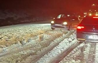 Şanlıurfa’da dolu ve kar yağışı etkili oldu