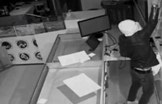 Şanlıurfa’da kuyumcuda hırsızlık anı kameraya yansıdı