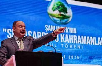 Şanlıurfa’da su tasarrufu kahramanları ödüllerine kavuştu