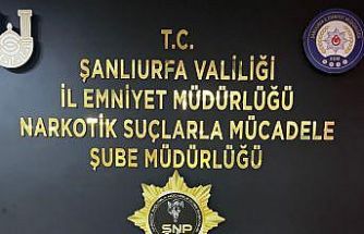 Şanlıurfa’da uyuşturucu operasyonu:2 gözaltı