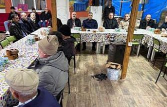 Şehit ailesinden iftar yemeği