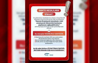 SGK’dan sahte mesajlar için uyarı