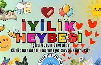 Şifa veren sayfalar: Kütüphaneden hastaneye sevgi köprüsü