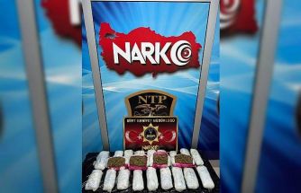 Siirt’te 9 kilo 700 gram esrar ele geçirildi