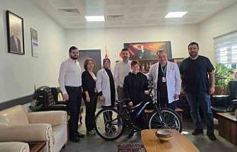 Şikayet kutusundan bisiklet çıktı