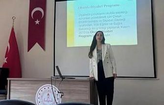 Sinop’ta okul personeline diyabet farkındalığı semineri