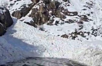 Şırnak-Hakkari kara yolu çığ nedeniyle ulaşıma kapandı