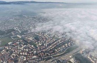 Sis Bursa’nın yarısını yuttu