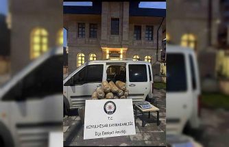 Sivas’ta 186 kilo kaçak tütün ele geçirildi