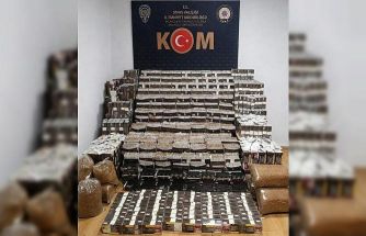 Sivas’ta on binlerce makaron ele geçirildi