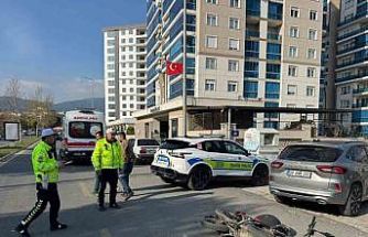 Söke’de meydana gelen trafik kazasında motosiklet sürücüsü yaralandı