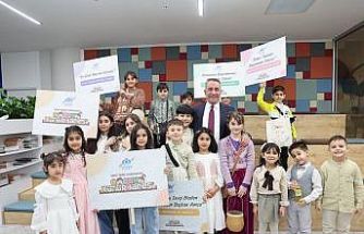 Sultangazi Belediyesi’nde çocuklardan bayram kutlaması