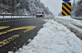 Sürücülere kar sürprizi