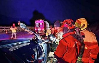 Susurluk’ta otoyolda feci kaza: 1 kişi hayatını kaybetti