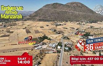 Talas’ın villa parseli fırsatında sona doğru