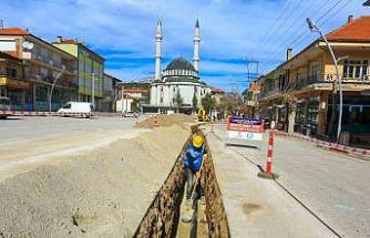 Tavas Kızılca’da 28 kilometrelik hat tamamlandı