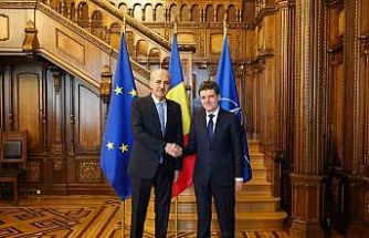 TBMM Başkanı Kurtulmuş, Romanya Cumhurbaşkanı Dan tarafından kabul edildi