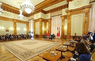 TBMM Başkanı Kurtulmuş, Romanya Senato Başkanı Abrudean ile görüştü