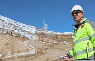 Tecer Taş Kırma ve Eleme Tesisi’nde yeni sezonun ilk patlatması yapıldı