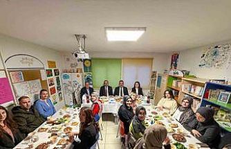 TEGV gönüllüleri ve yöneticiler iftarda buluştu