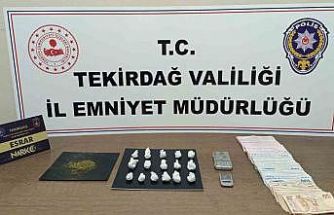 Tekirdağ’da narkotik uygulamalarında 172 kişiye adli işlem