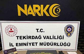 Tekirdağ’da uyuşturucu operasyonu: 10 kişi tutuklandı